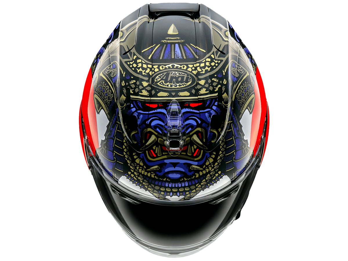 Arai Corsair-X Shogun Helmet Black/Red/White