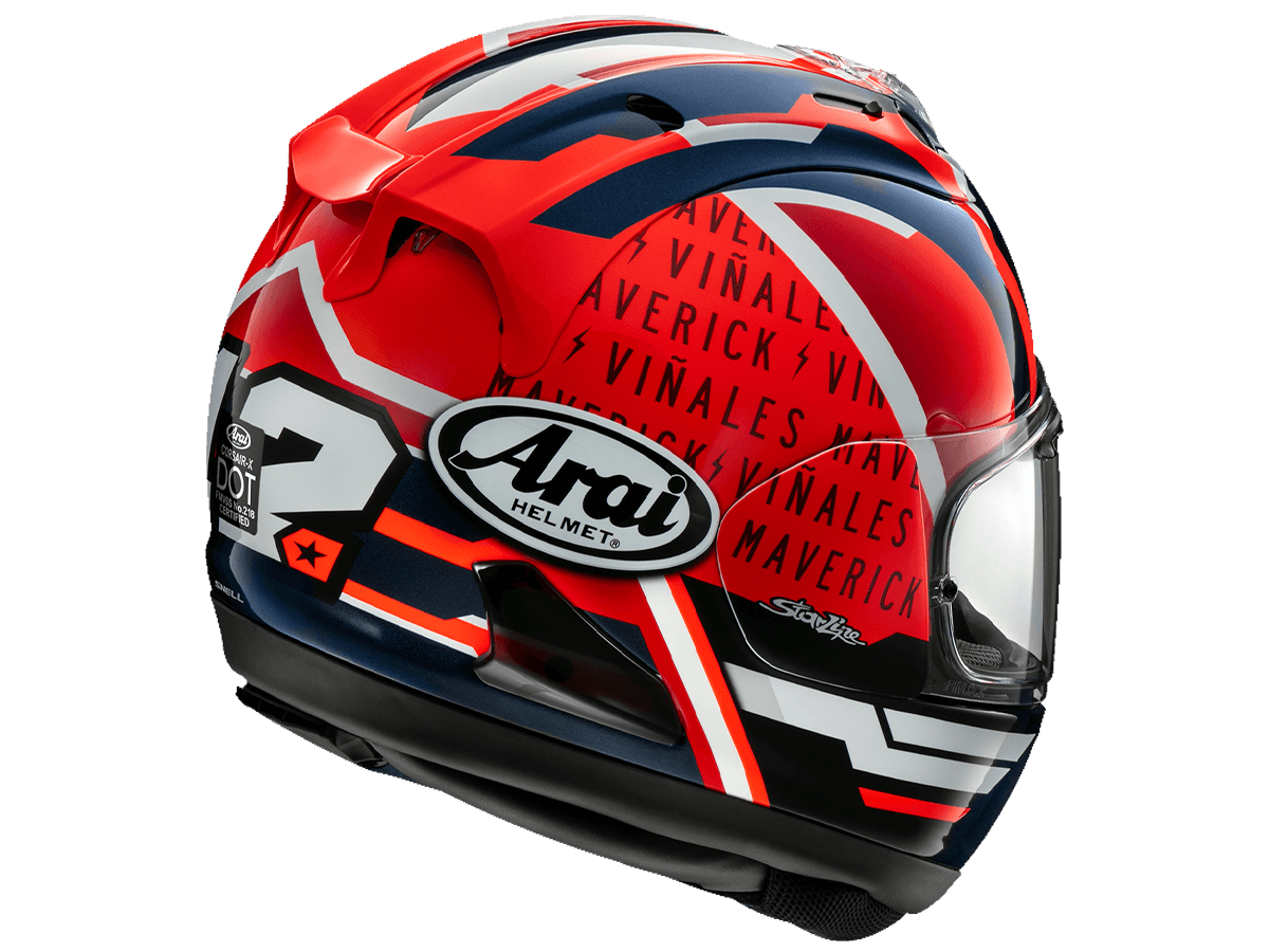 Arai Corsair-X Vinales 6 Helmet Black/Red/White