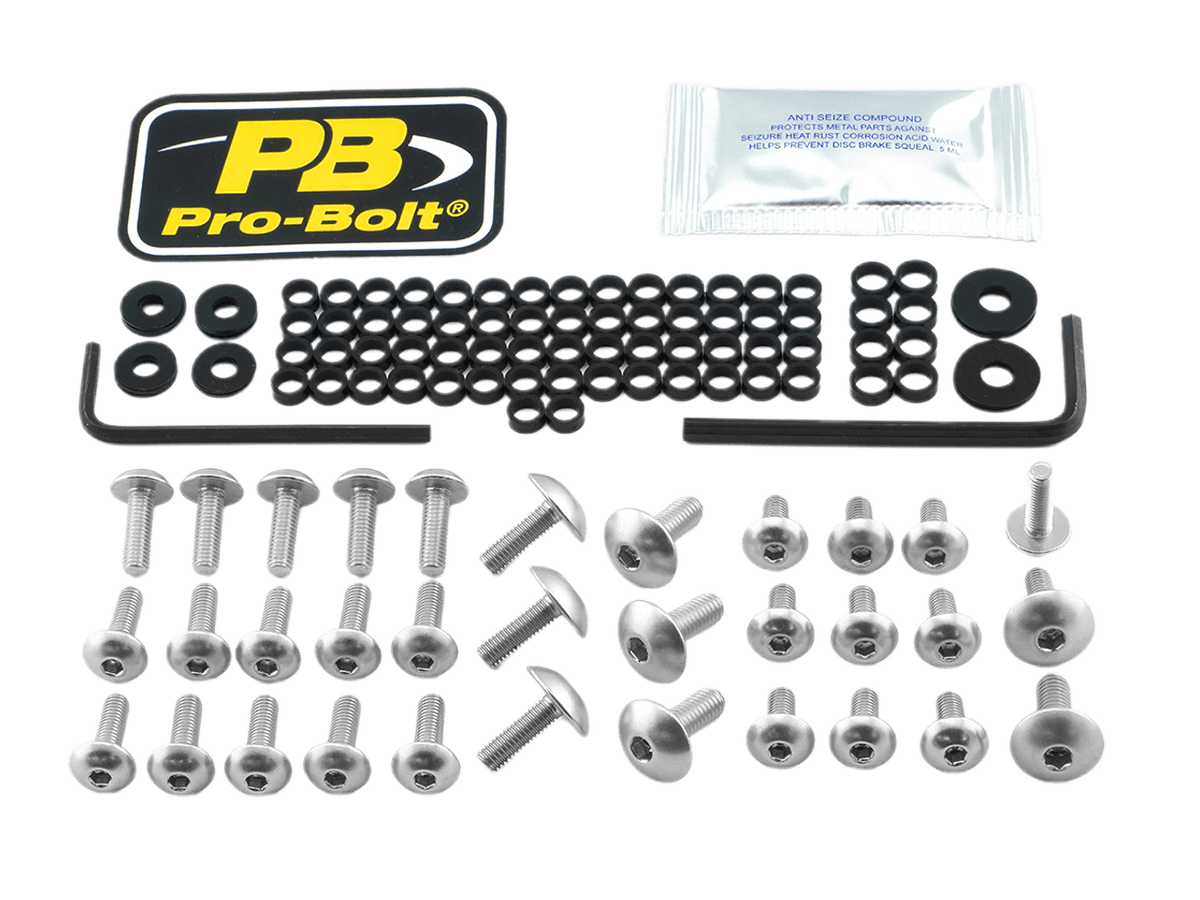 Ducati Panigale 959 Aluminum Fairing Bolt Kit | Probolt USA: MOTO