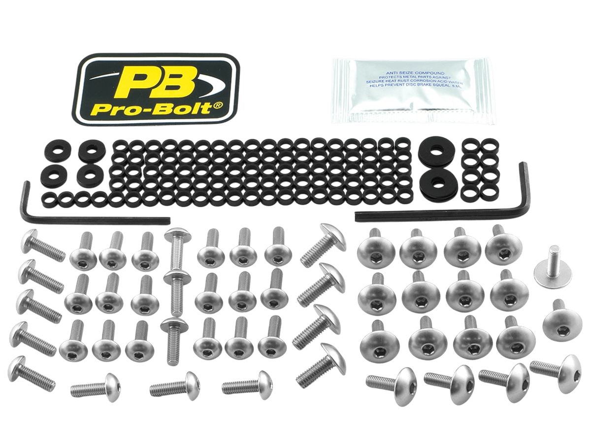 Ducati 848, 1098, 1198 Aluminum Fairing Bolt Kit | Probolt USA