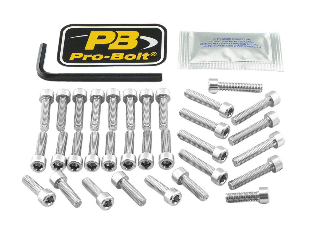 まとめ×2 Yamaha R6 Aluminum Engine Bolt Kit (2017+) | Probolt USA: MOTO-D