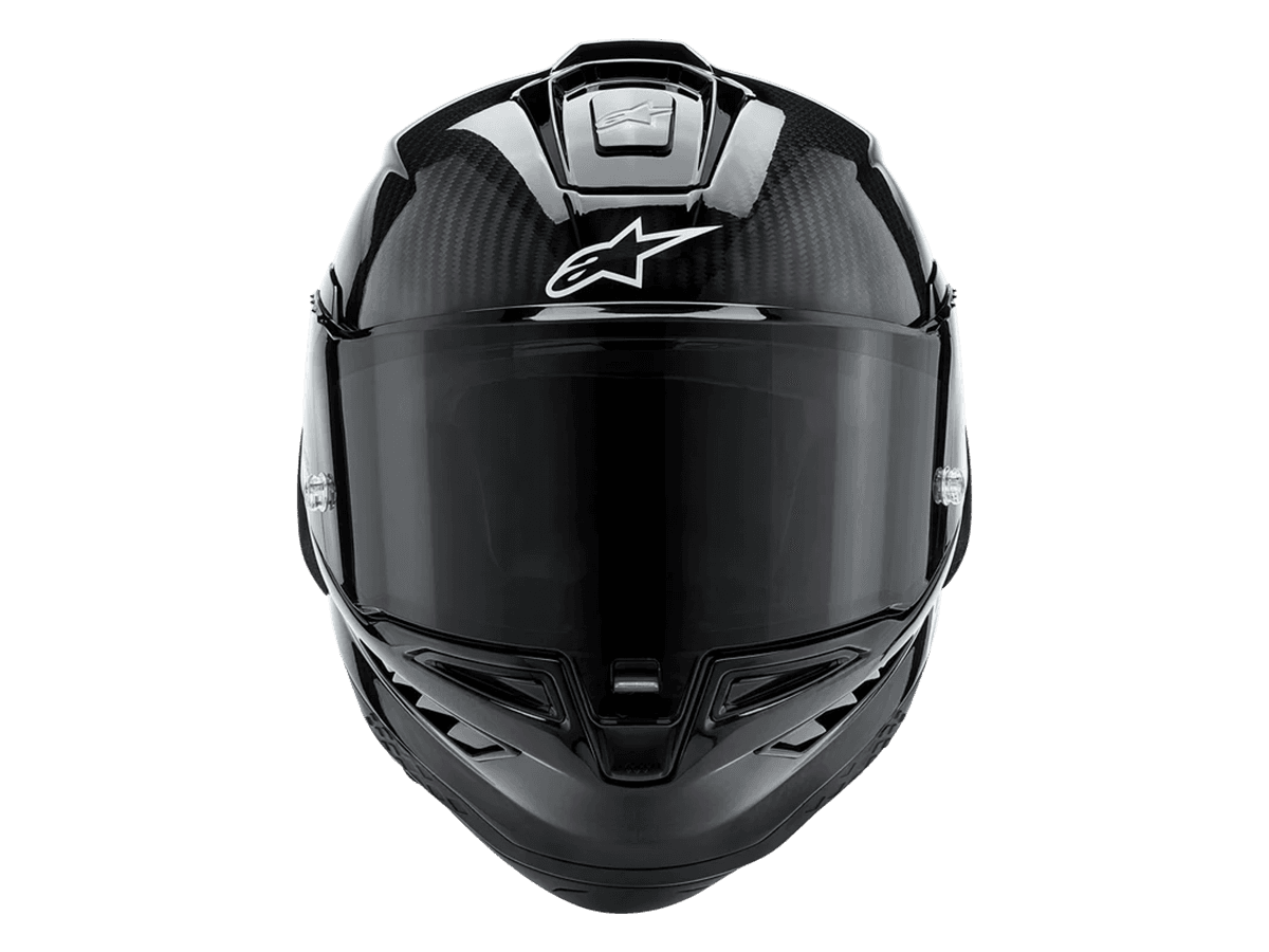 Alpinestars Supertech R10 Helmet Carbon Black: MOTO-D Racing