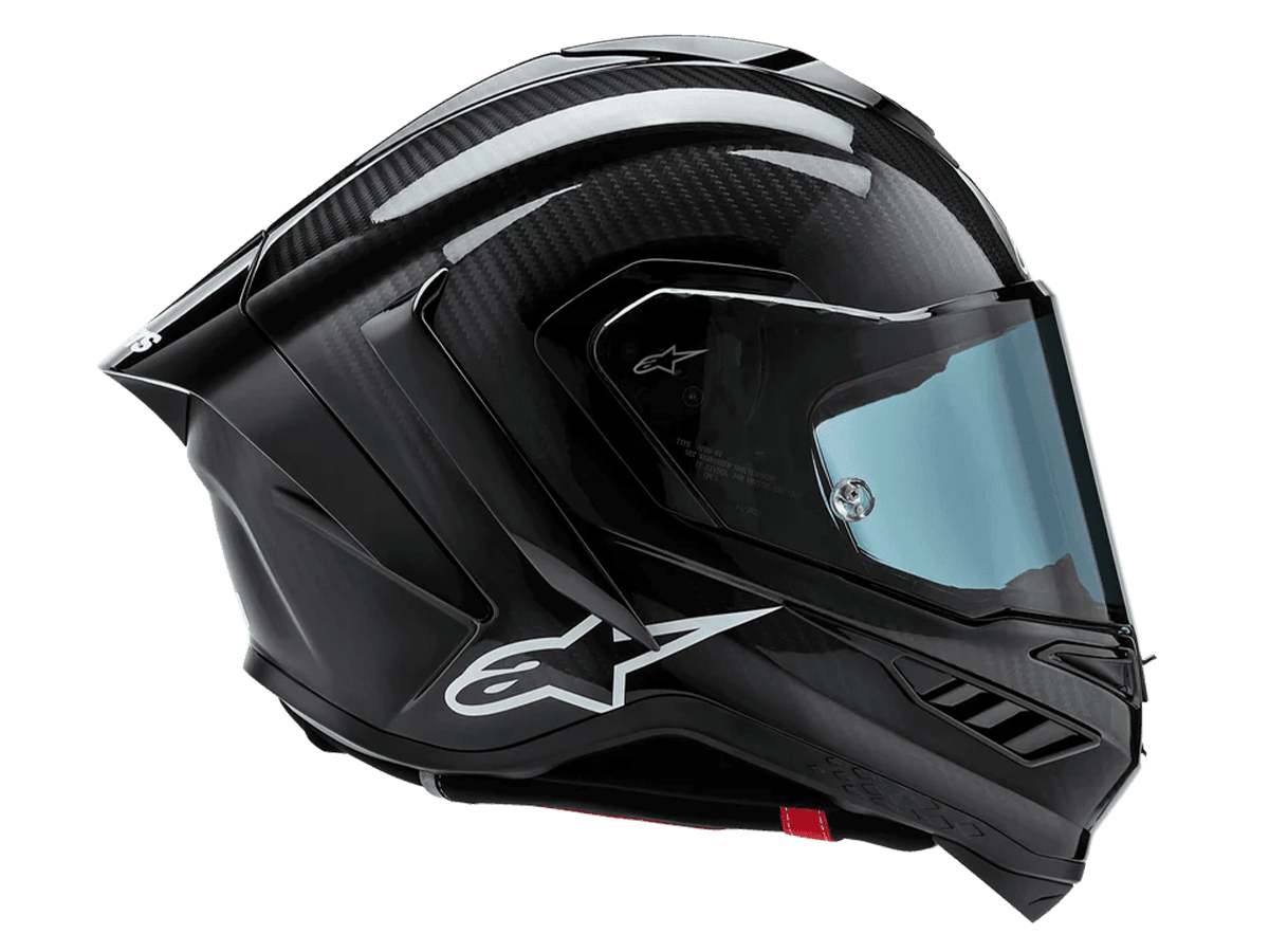alpinestars supertech R10 カーボンヘルメット ブラック Alpinestars Supertech R10 Helmet Carbon Black: MOTO-D Racing