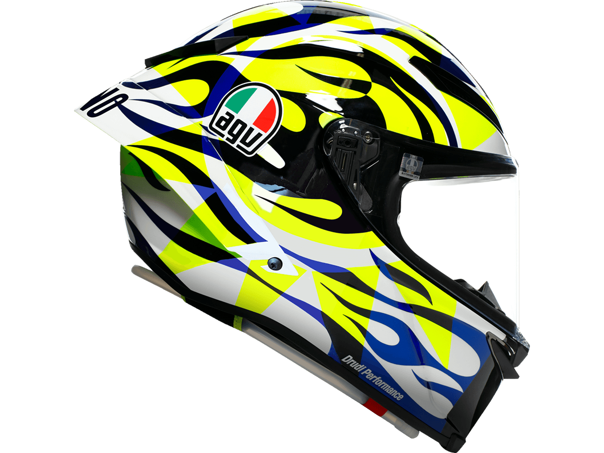 AGV Pista GP RR Soleluna 2023 Limited Edition Helmet Yellow Blue