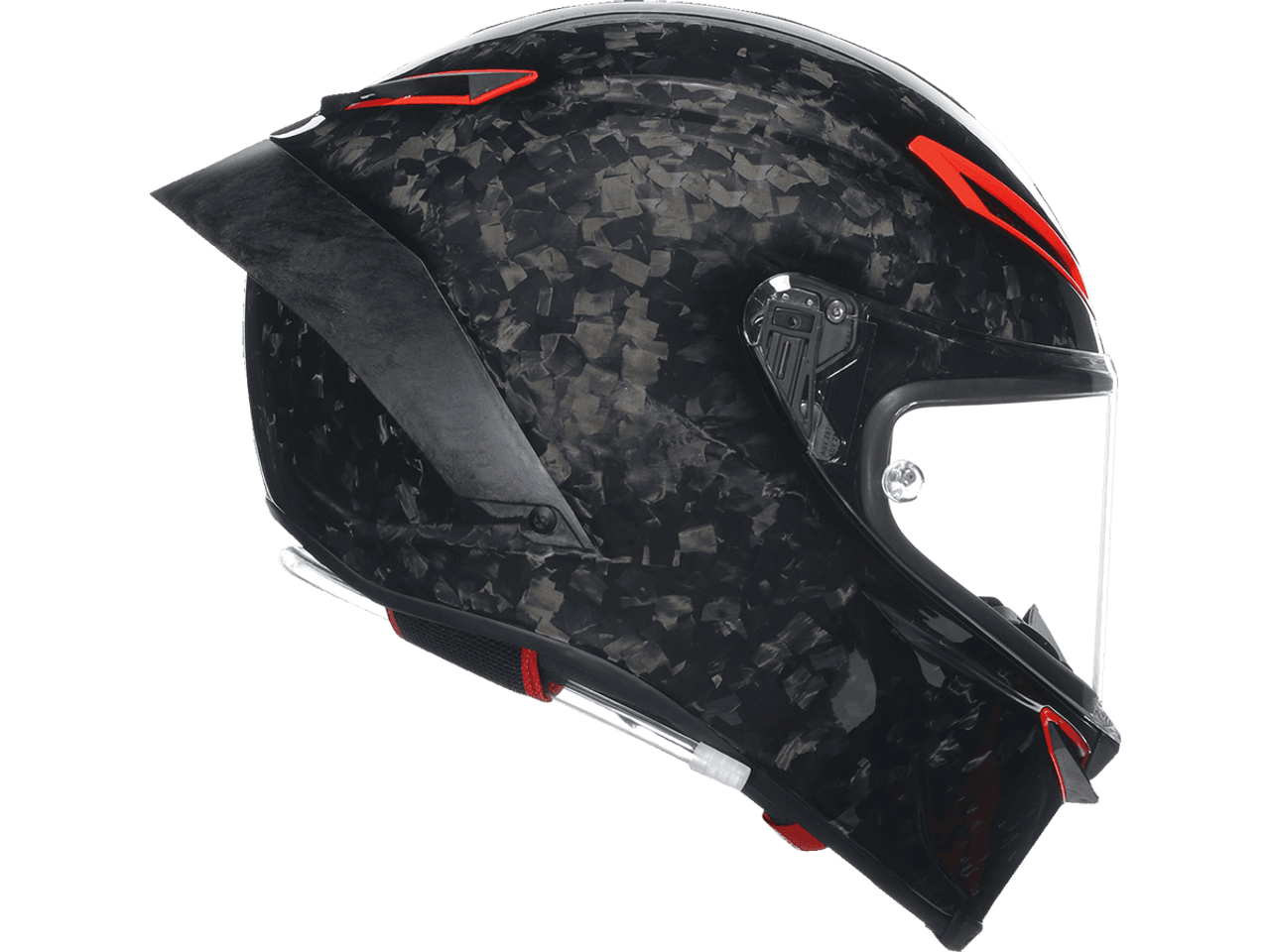 AGV pista gp rr carbonio forgiato 風 オマケ付 AGV Pista GP RR Carbonio Forgiato Helmet Forged Carbon / Red