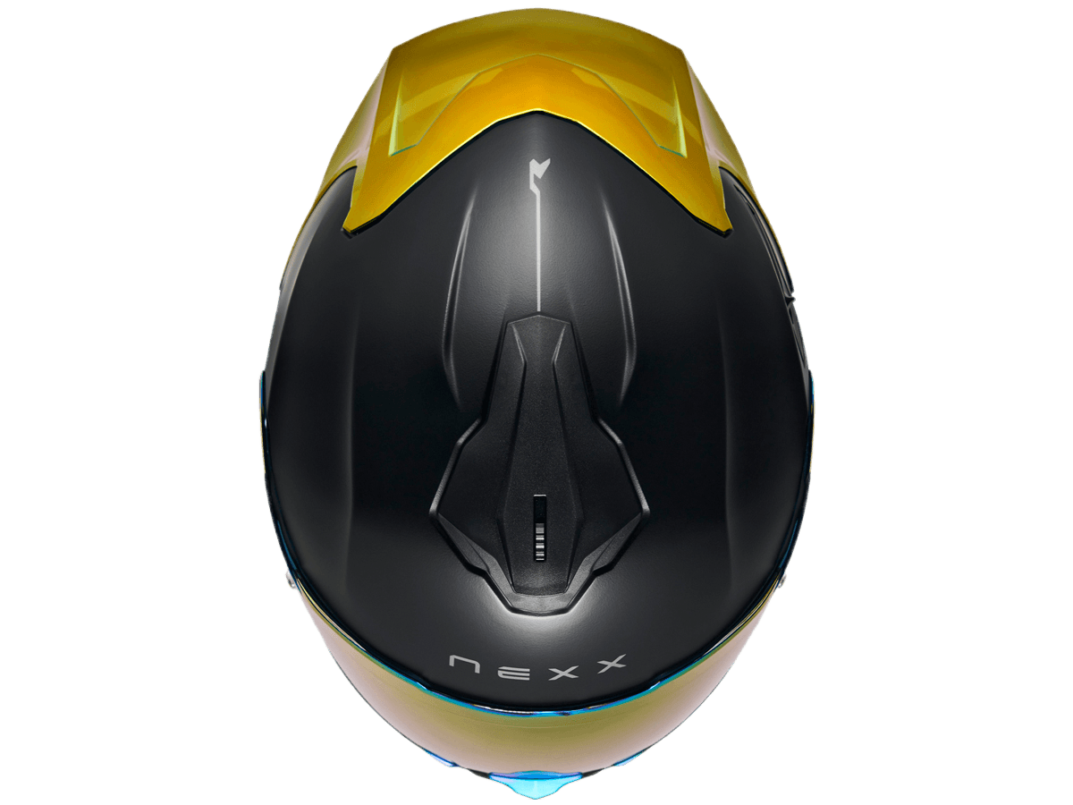 Nexx Y.100R Helmet Subsonic Matte Black / Red: MOTO-D Racing
