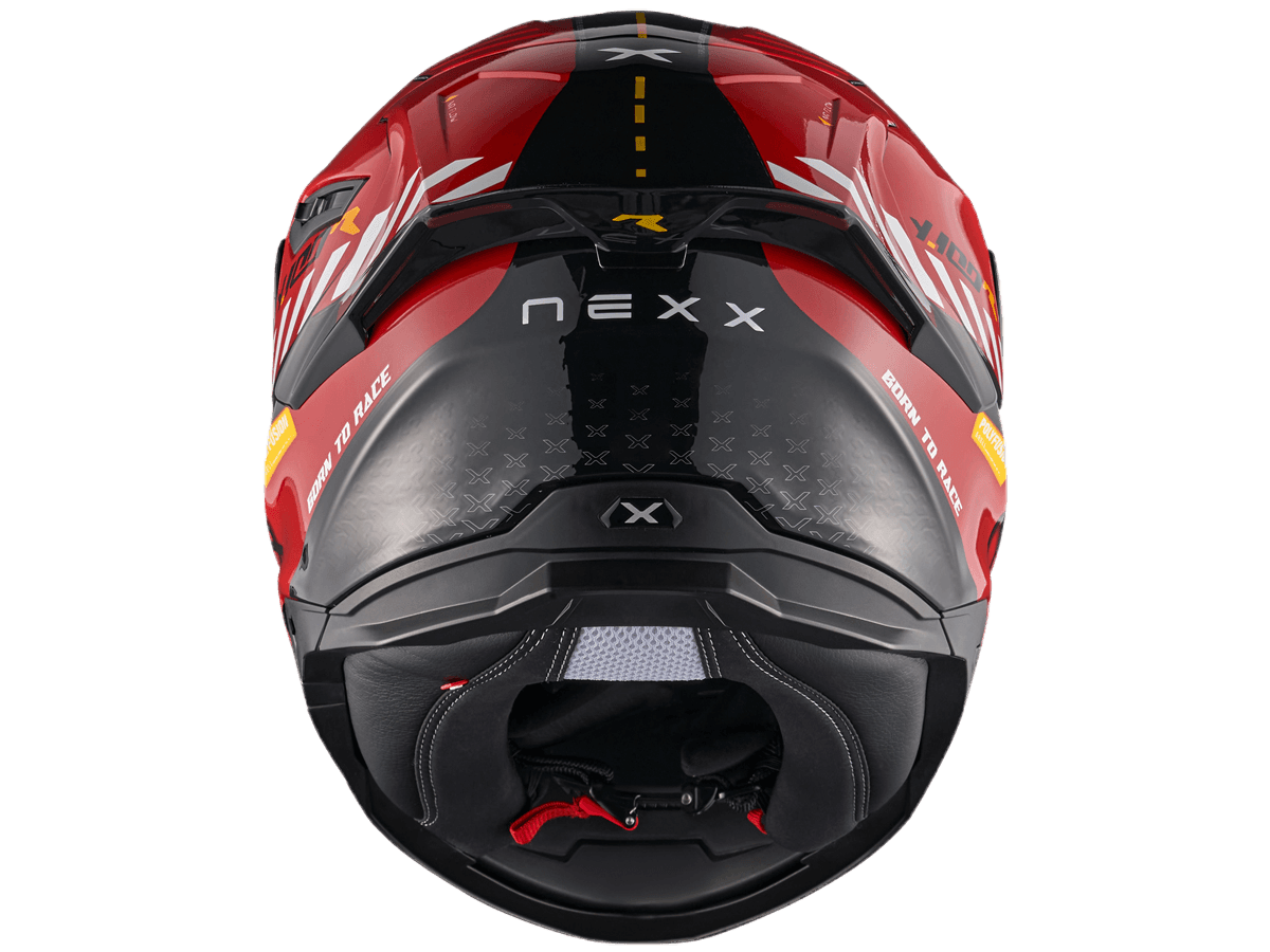 Nexx Y.100R Helmet Fade Red / Black: MOTO-D Racing
