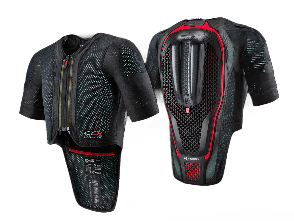 Alpinestars Tech-Air 7X Motorcycle Racing Airbag Vest: MOTO-D Racing