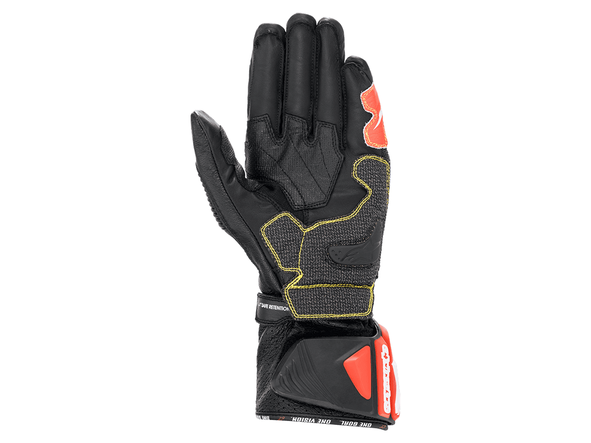 【18日まで値下げ】 Alpinestars GP TECH V2 Alpinestars GP Tech V2 Gloves (Black/Bright Red Fluo): MOTO-D Racing