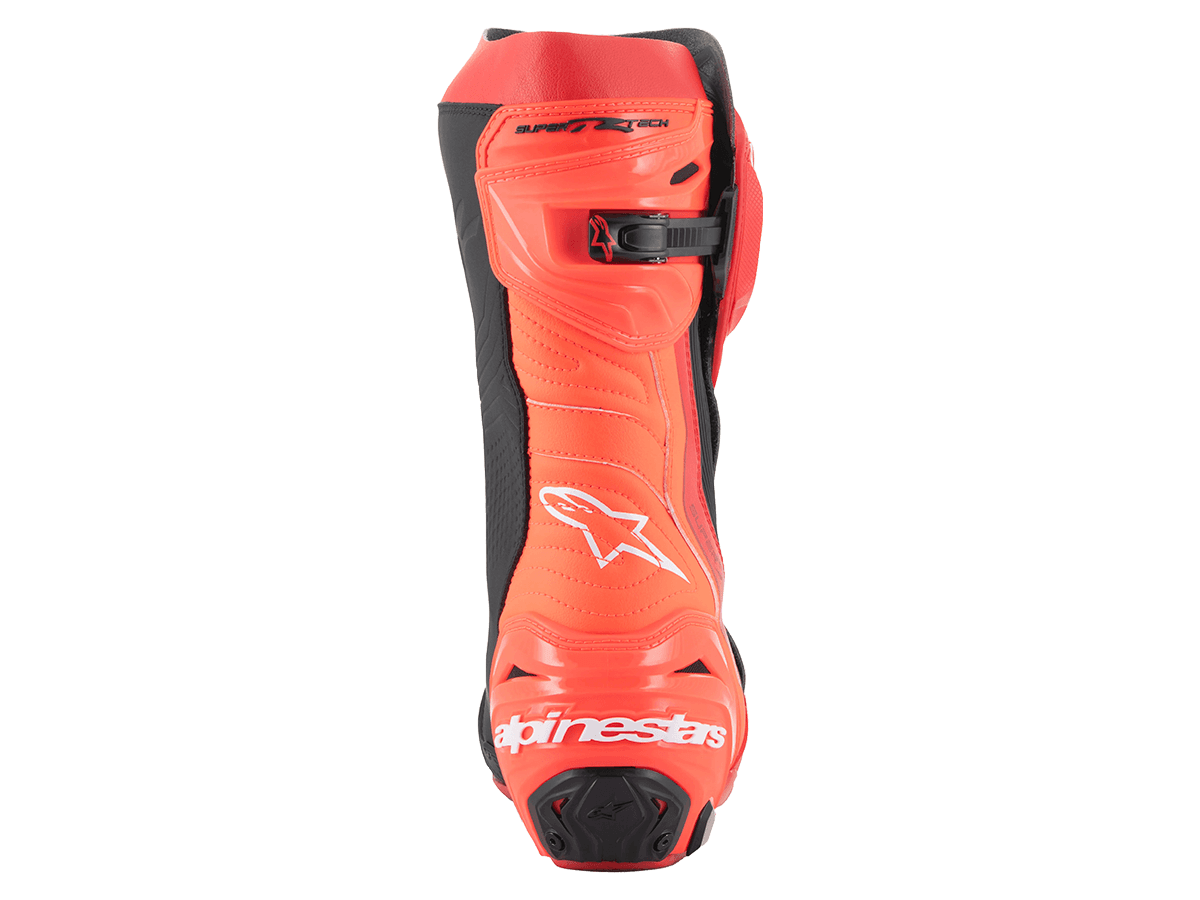 Alpinestars Supertech R Boots (Bright Red/Red Fluo): MOTO-D Racing