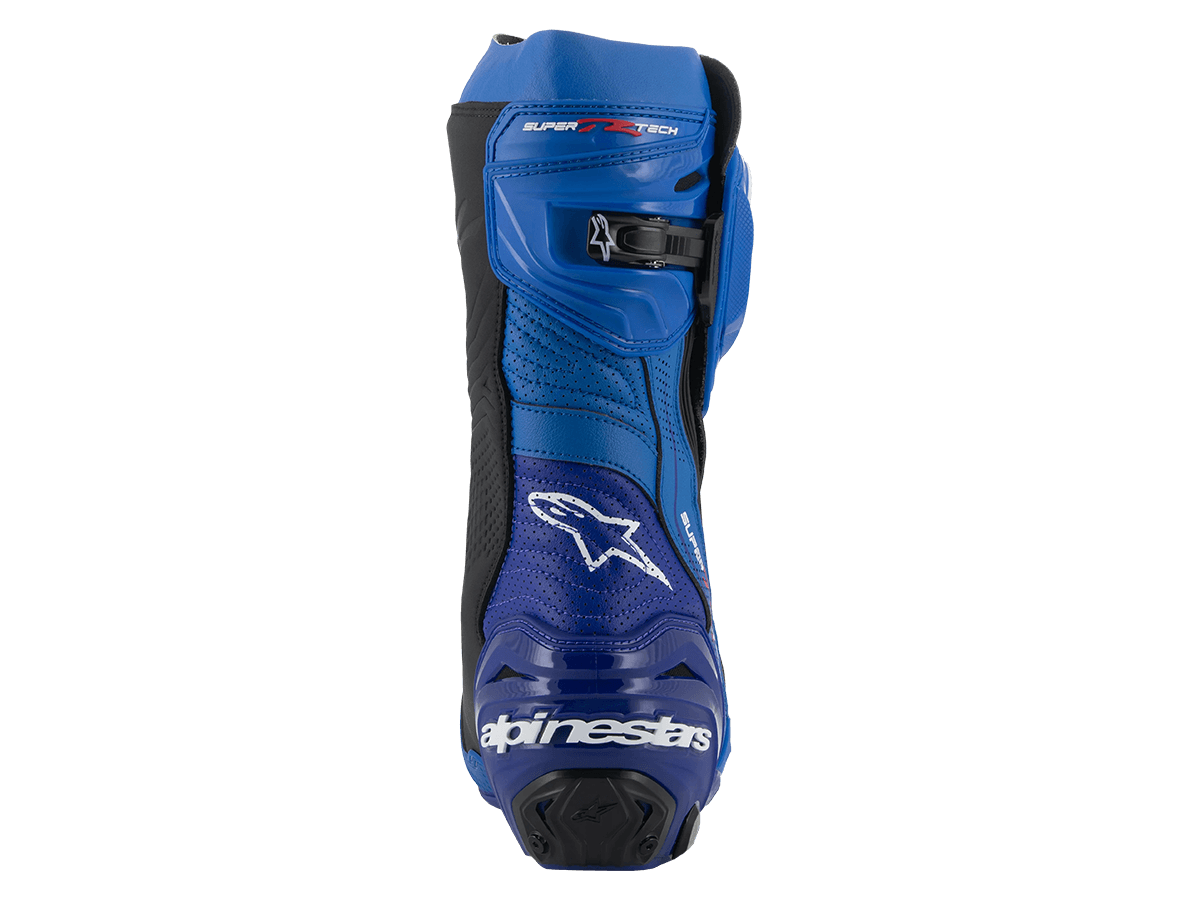 Alpinestars Supertech R Vented Boots (Blue/Black): MOTO-D Racing