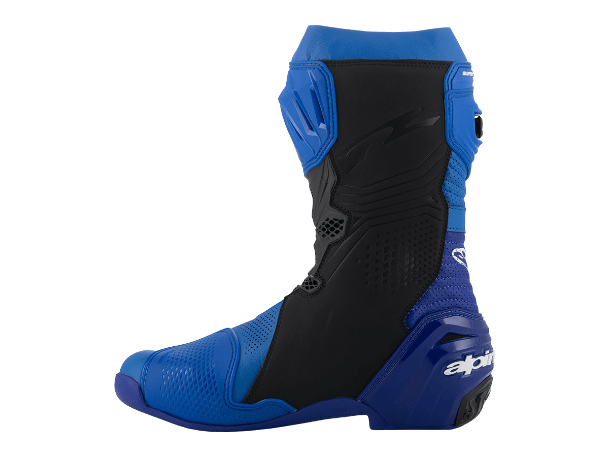 Alpinestars Supertech R Vented Boots (Blue/Black): MOTO-D Racing