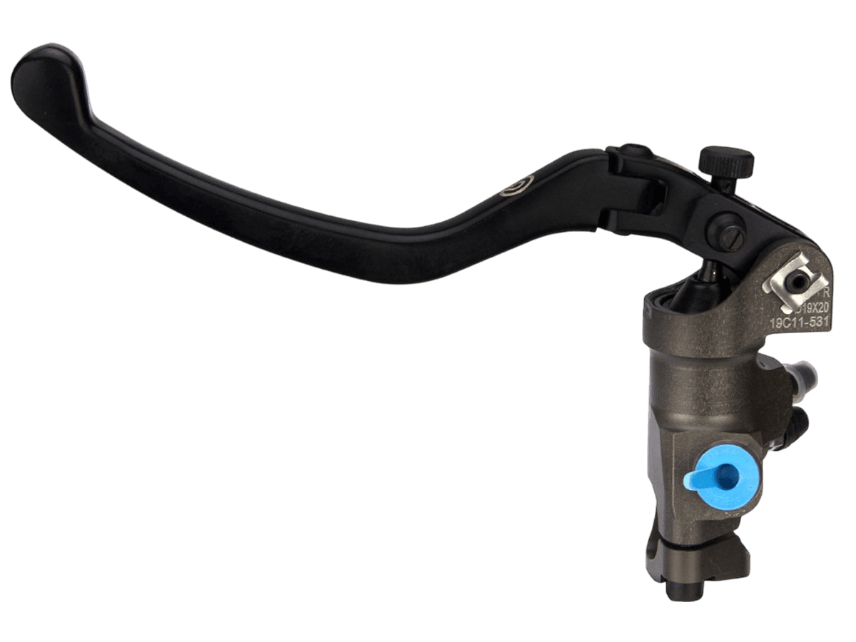 Brembo 19x20 XR0 Radial Brake Master Cylinder w/ Folding Lever