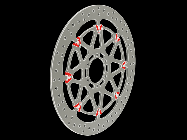 Brembo Yamaha R1 / R6 / R7 T-Drive Front Brake Discs 320mm