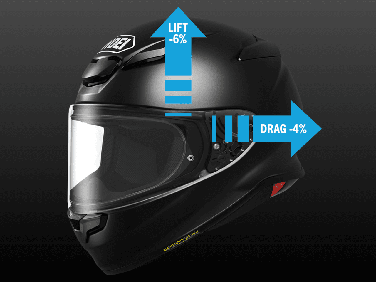bto sports shoei helmets RF-1400 Basalt Helmet new shield and base plate system provides a secure and comfortable fit Shoei - RF-1400 Beaut Helmet
