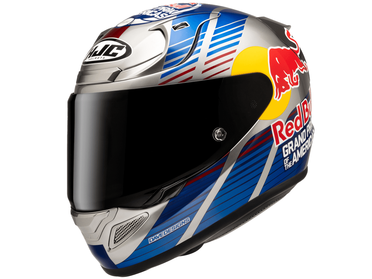 HJC Motorcycle Helmets | RPHA 12N Helmet Red Bull Austin MC-21