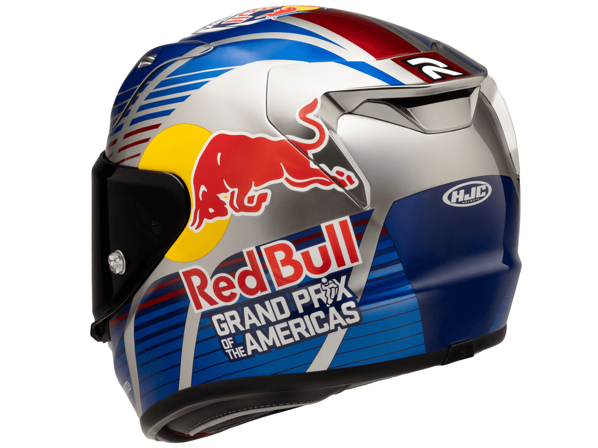 HJC Motorcycle Helmets | RPHA 12N Helmet Red Bull Austin MC-21
