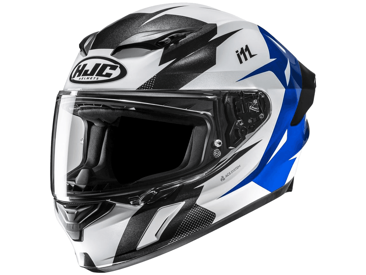 HJC i11 Helmet Instant MC2 White/Black/Blue