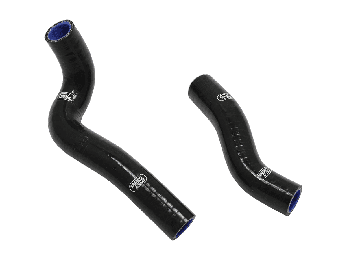 Samco Radiator Hose Kit Kawasaki Ninja 500 (Black): MOTO-D Racing