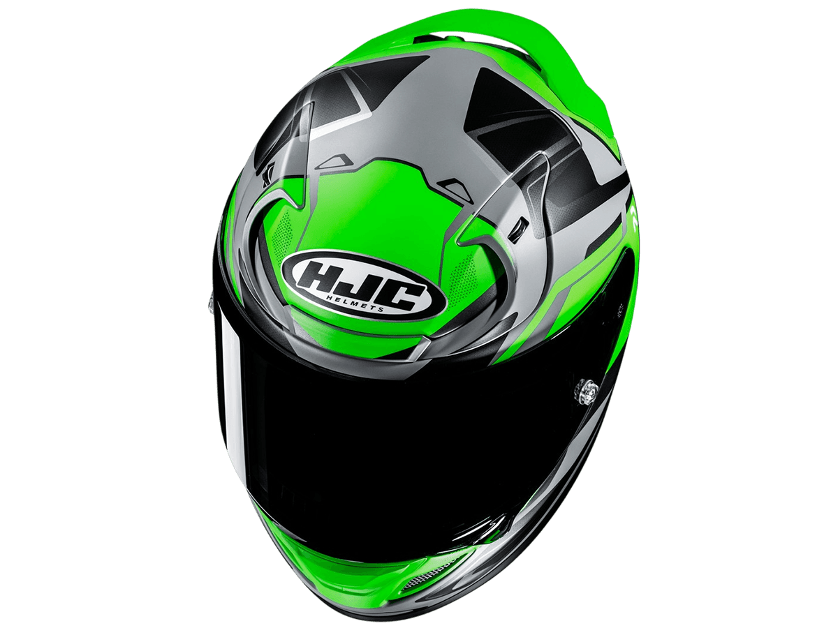 HJC Motorcycle Helmets | RPHA 12N Brels Black/Green : MOTO-D Racing