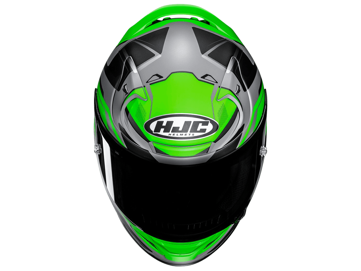 HJC Motorcycle Helmets | RPHA 12N Brels Black/Green : MOTO-D Racing