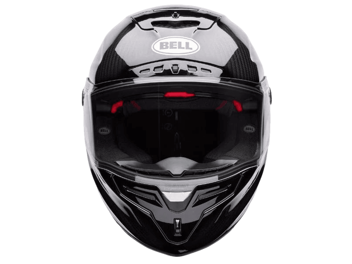 Bell Carbon "Race Star" Flex DLX Motorcycle Helmet: MOTO-D Racing