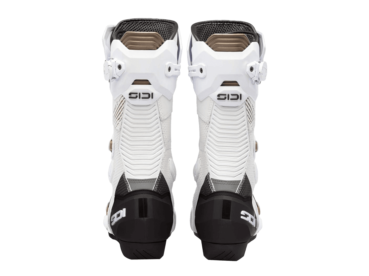 Sidi MAG-2 Motorcycle Boots White/Black : MOTO-D Racing