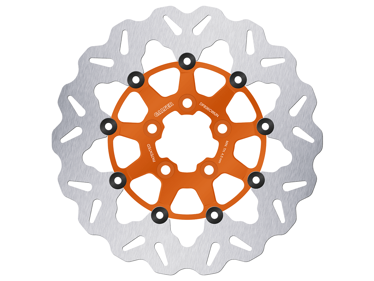 Galfer Harley Davidson Soft Tail Rear Brake Billet Floating Rotor