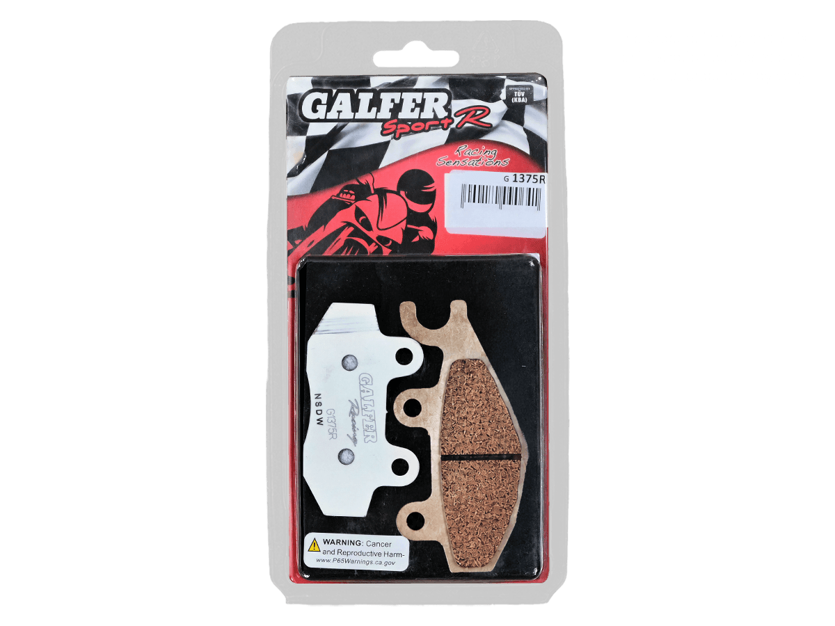 Galfer Sinter Trackday Brake Pads FD117G1375R - (2/pc) - MOTO-D Racing