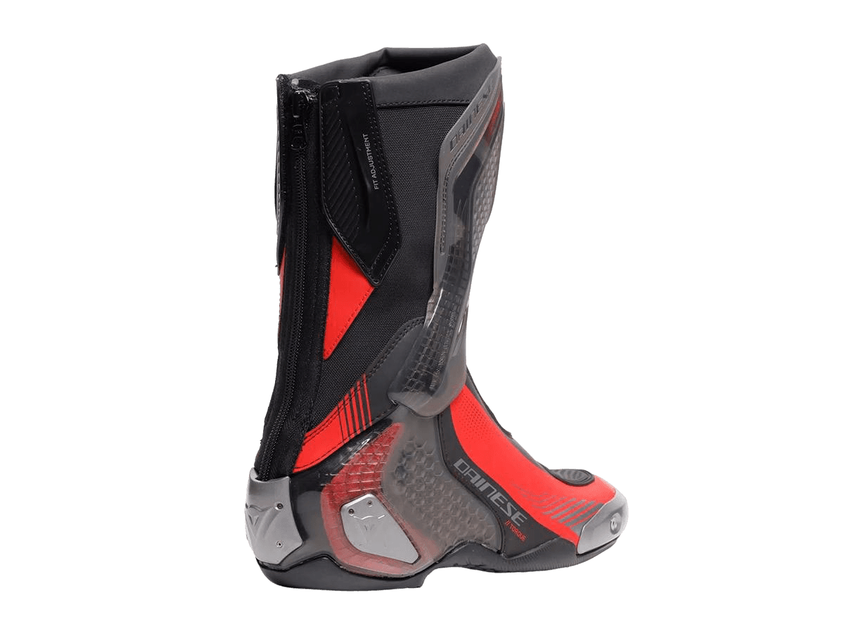 Dainese Torque 4 S Motorcycle Racing Boots (Black/Red) - MOTO-D Racing