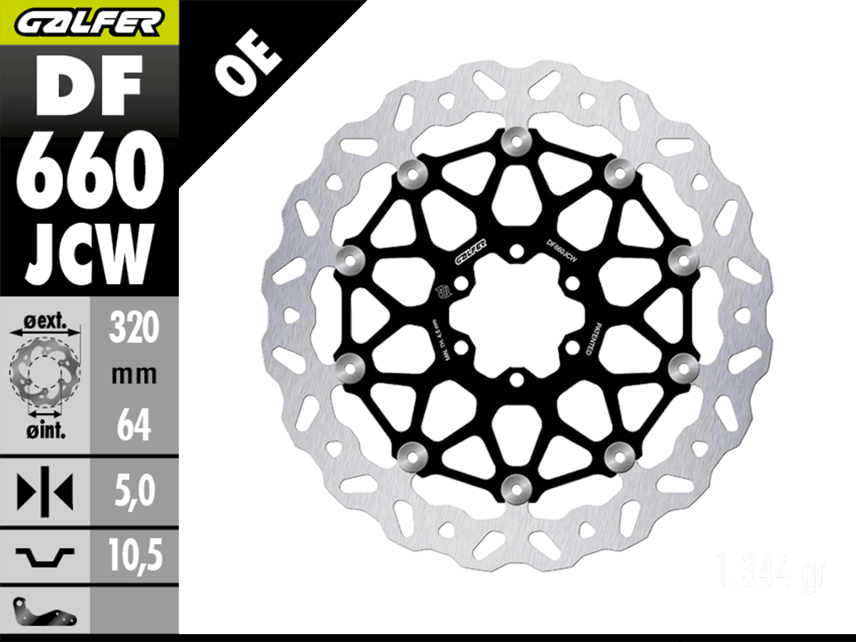 Galfer Aprilia Tuono 660 / Factory Front Brake 320mm Floating