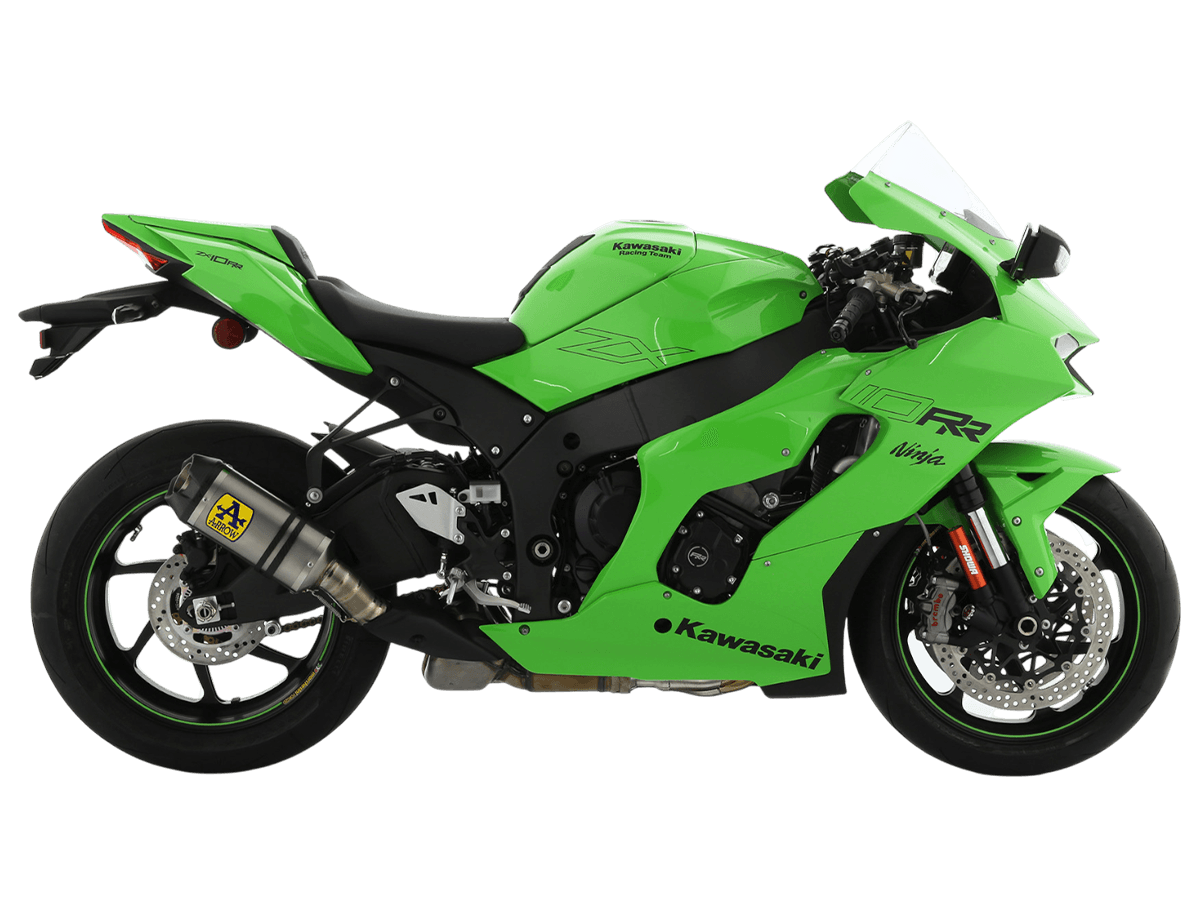 Arrow Exhaust Kawasaki Ninja ZX-10R Full Titanium Exhaust : MOTO-D