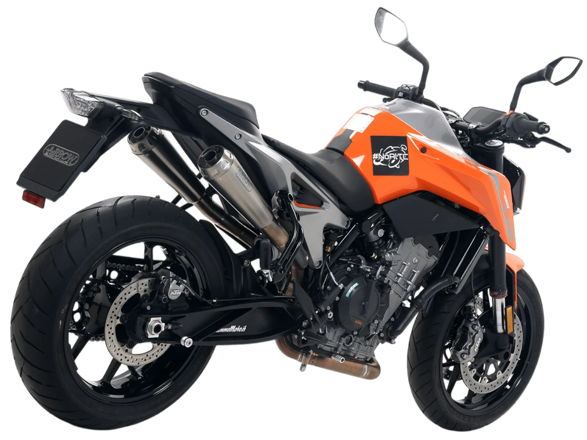 ARROW Exhaust マフラー 本体　790/890Dukeスリップオン Arrow Exhaust KTM 790/890 Duke Full Exhaust (18-23): MOTO-D Racing