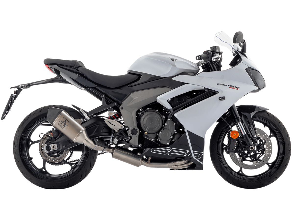 Arrow Exhaust Triumph Daytona 660 Full Exhaust : MOTO-D Racing