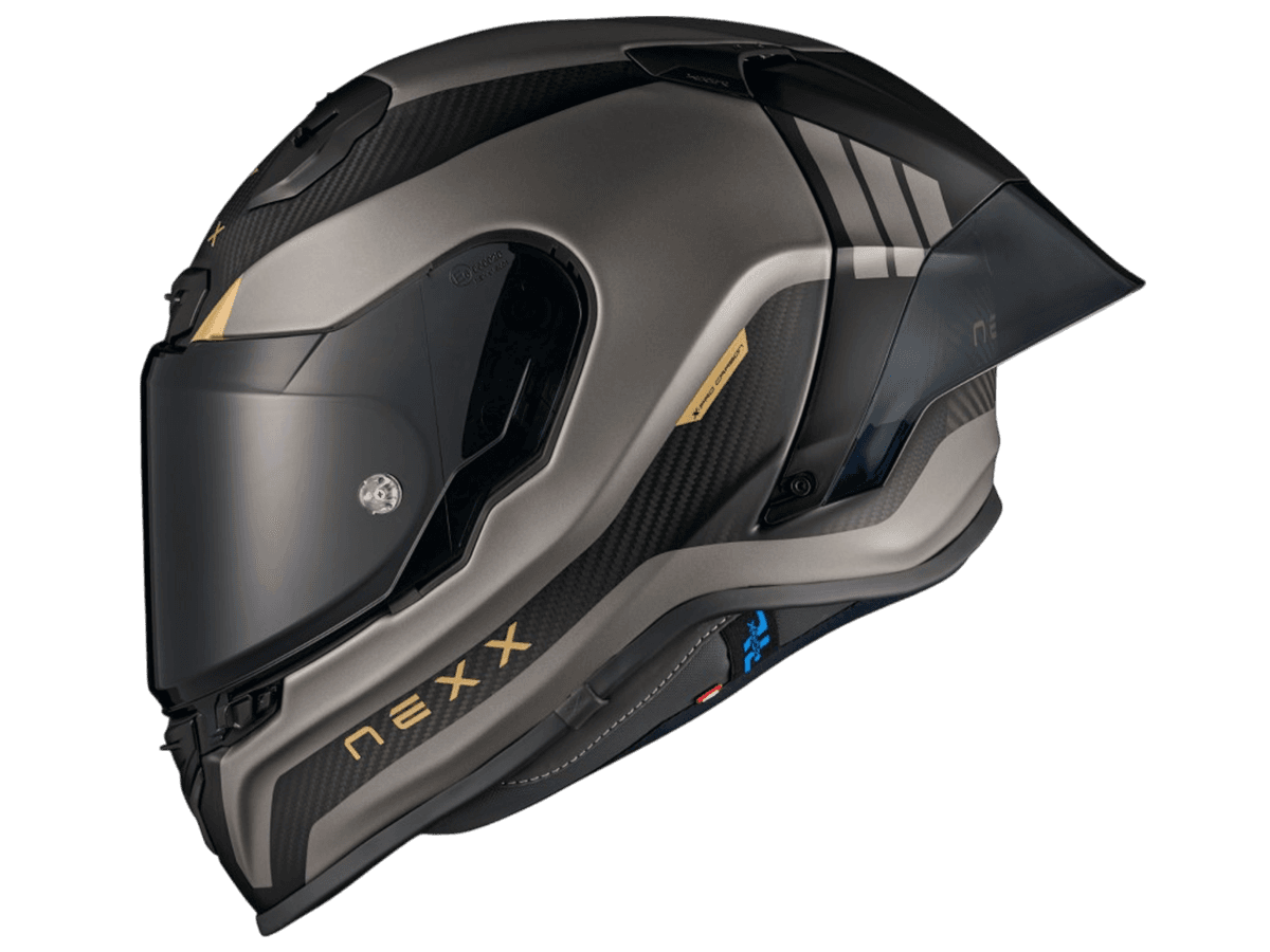 Nexx Motorcycle Helmets | X.R3R Carbon Apex Matte Carbon / Gray
