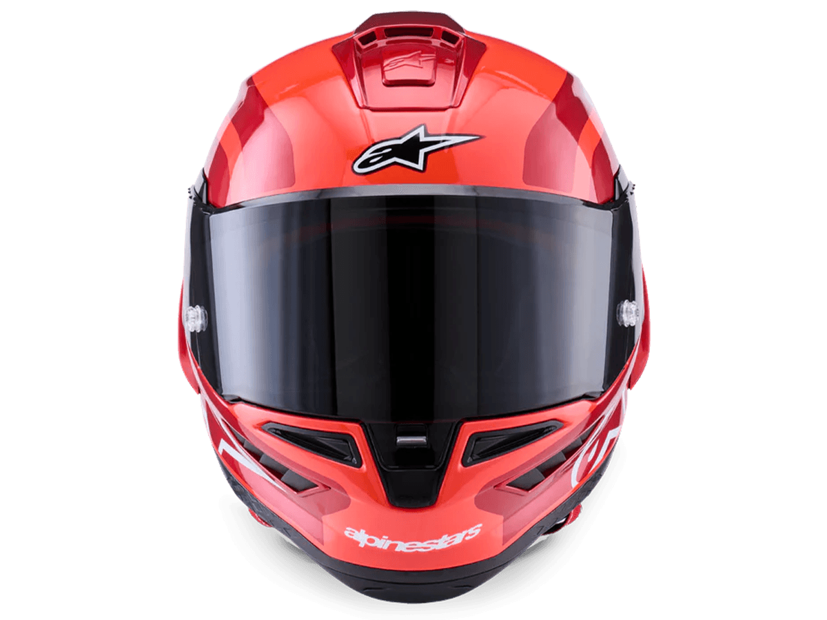 Alpinestars Supertech R10 Arius Helmet Black / White / Double Red