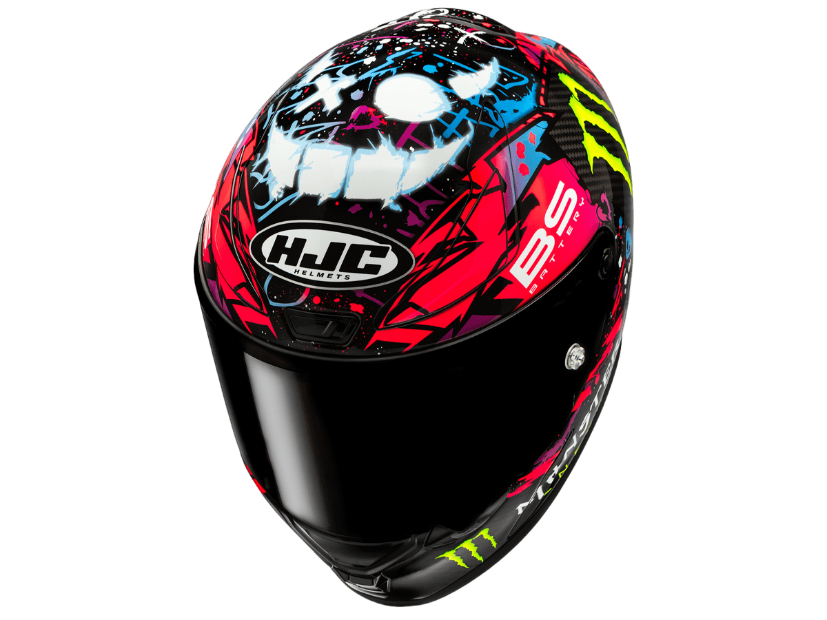 HJC Motorcycle Helmets |RPHA 1N V2 Carbon Helmet Quartararo Funky