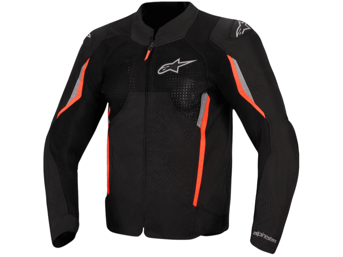 alpinestars ライダースジャケット IROHA AIR L　バイク　黒 Alpinestars AST Air Jacket (Grey / Red / Black): MOTO-D Racing