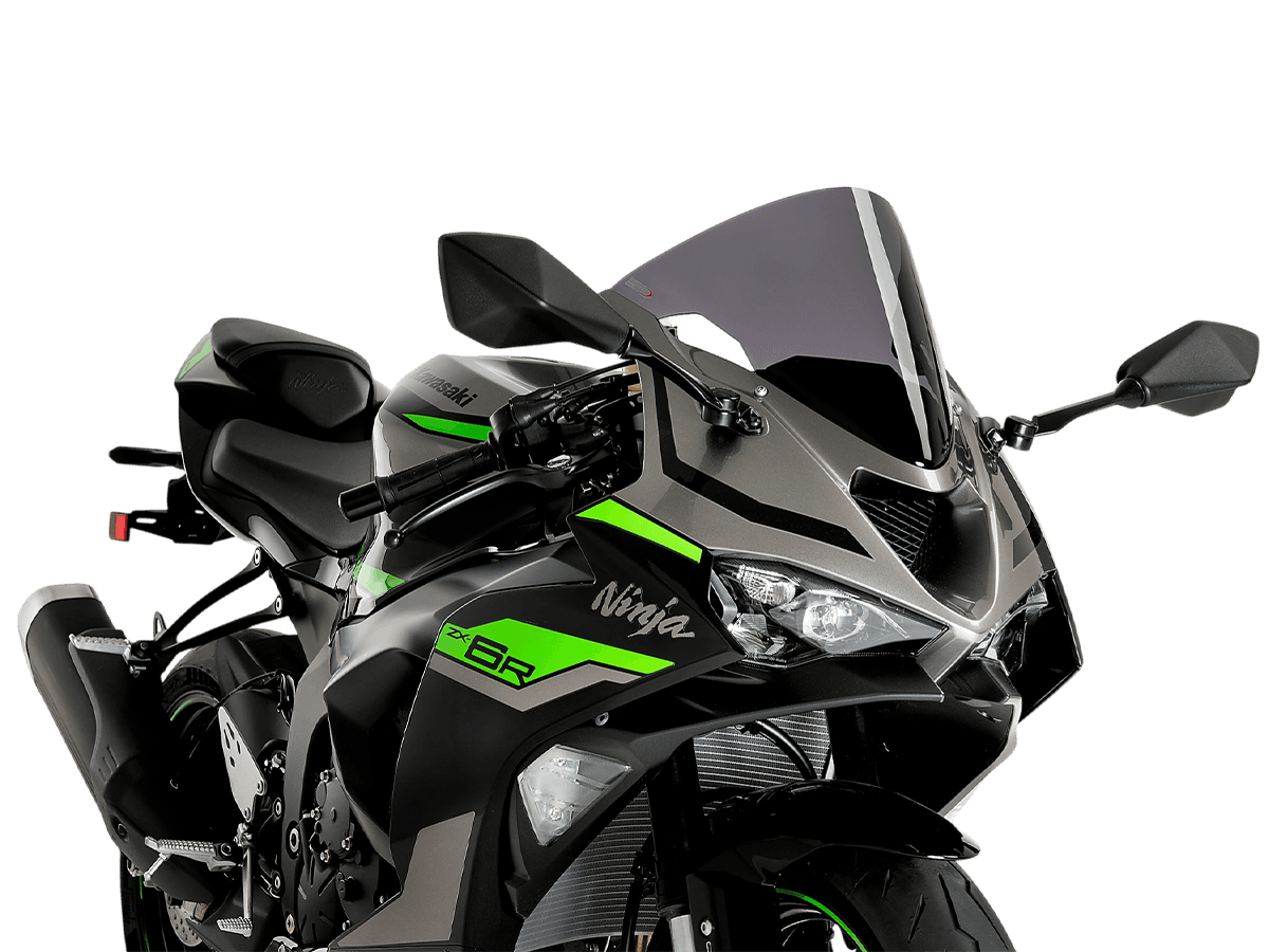 Puig Kawasaki NInja ZX-6R Z-Racing Windscreen: MOTO-D Racing