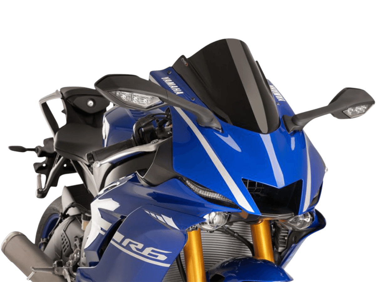 24点　② Puig Yamaha R7 Z-Racing Windscreen: MOTO-D Racing