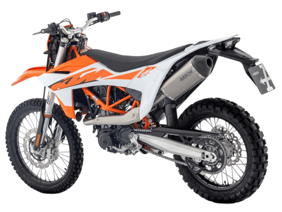 KTM690SMCR用 ARROWスリップオンマフラー KTM690SMCR用 ARROWスリップオンマフラー バイク用マフラー 690 SMC R