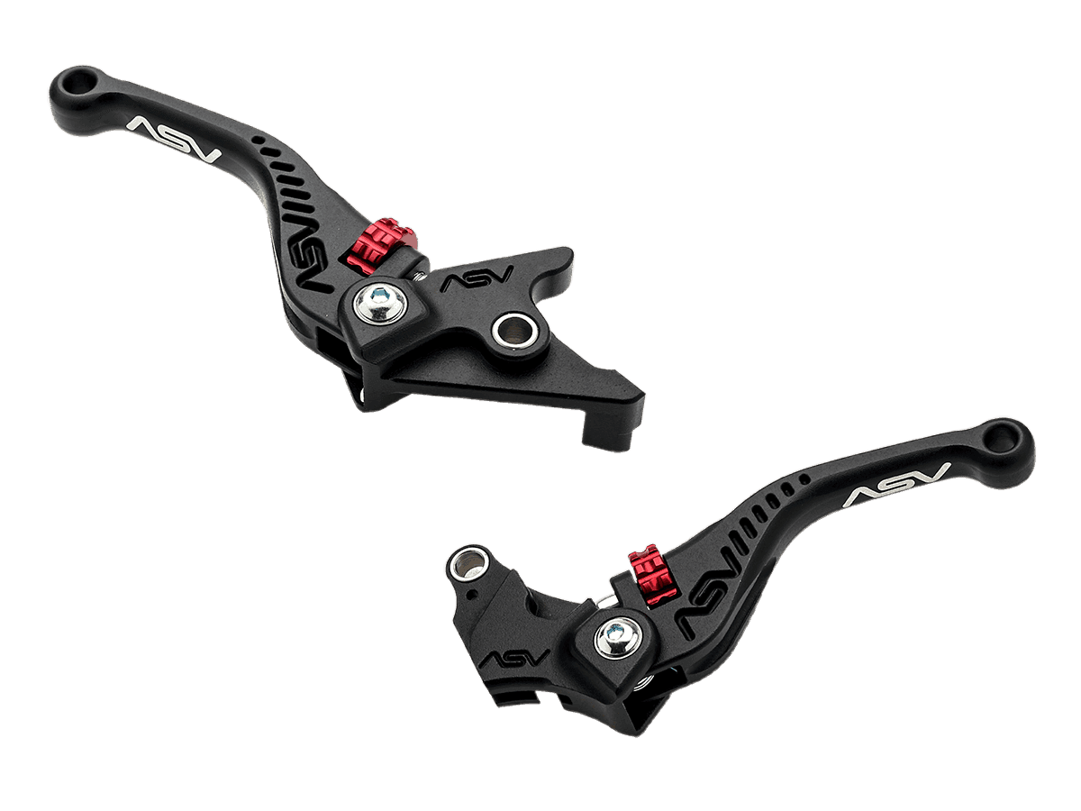 ASV Yamaha R7 Brake & Clutch Levers (C5 Style) (Shorty): MOTO-D Racing