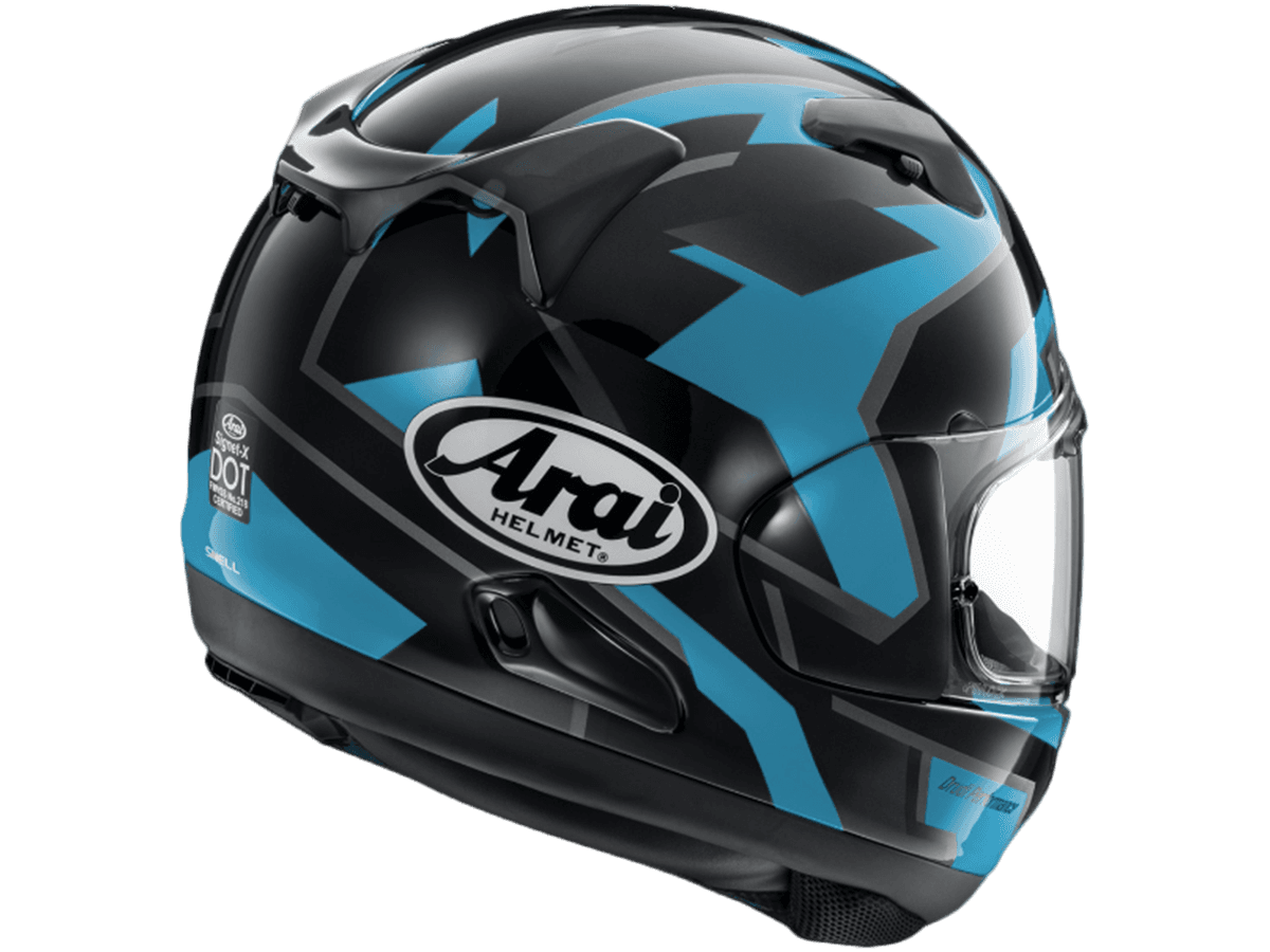 Arai Signet-X Robotik Helmet Blue: MOTO-D Racing