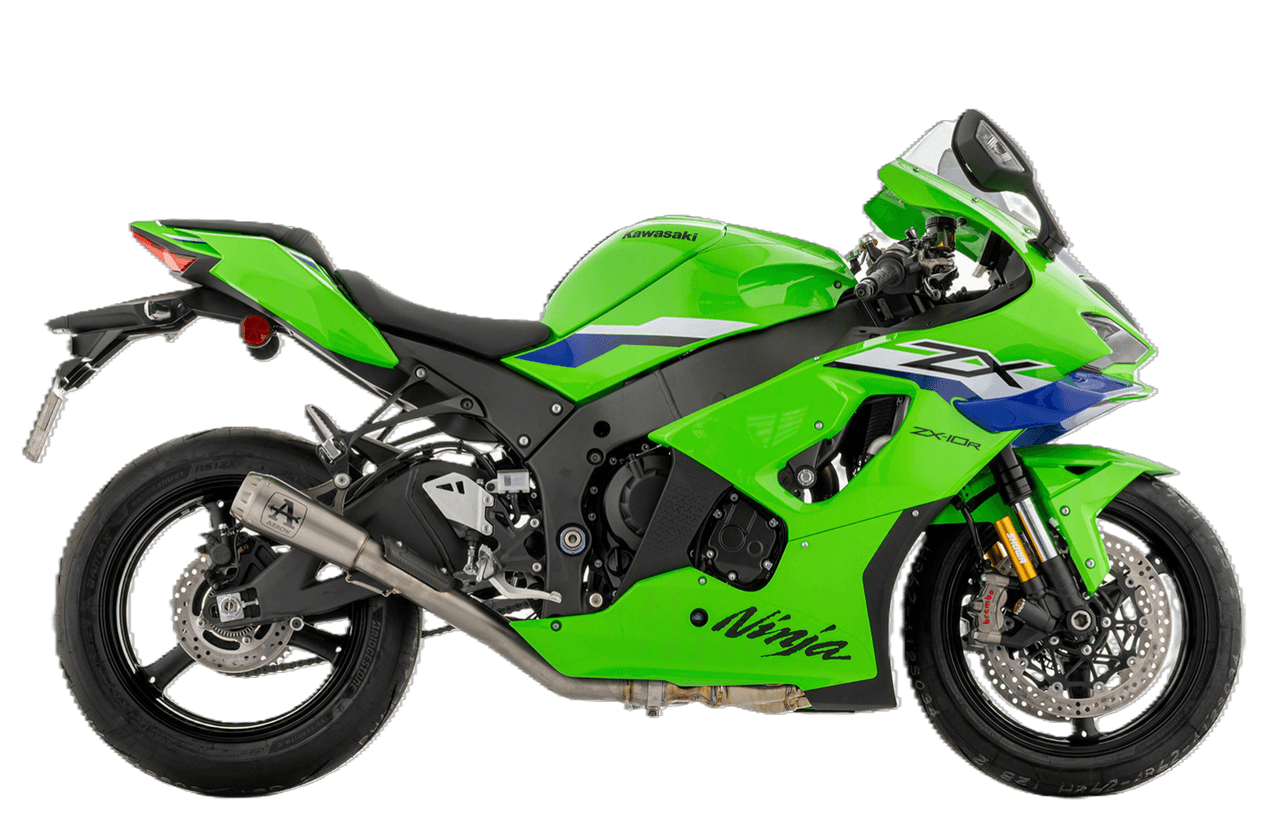 Arrow Exhaust Kawasaki Ninja ZX-10R Full Titanium Exhaust : MOTO-D