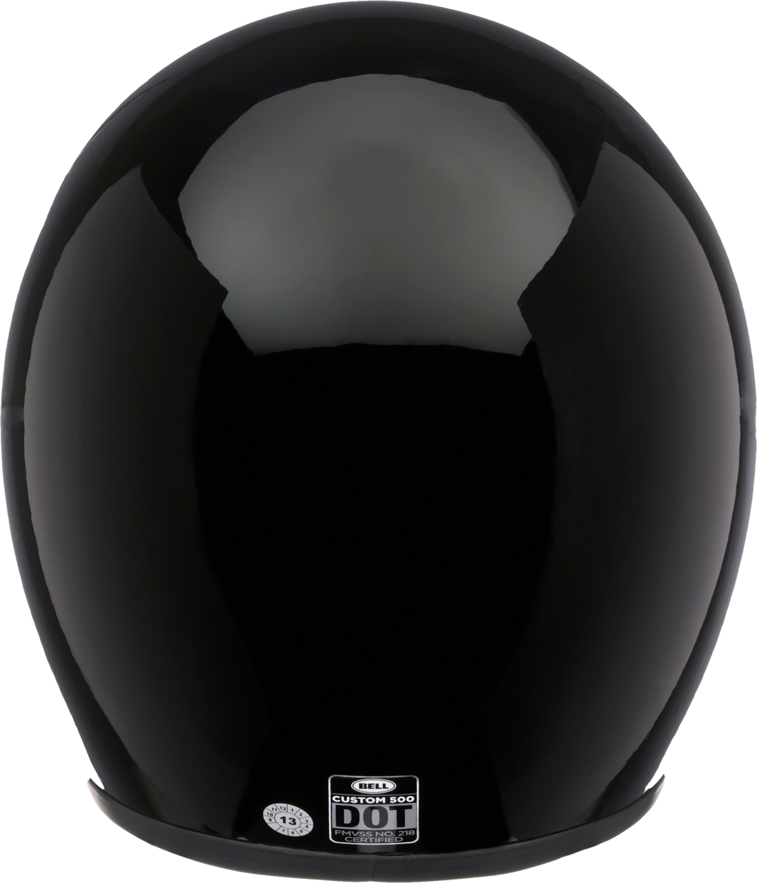 Bell Custom 500 Helmet Gloss Black Size XL: MOTO-D Racing
