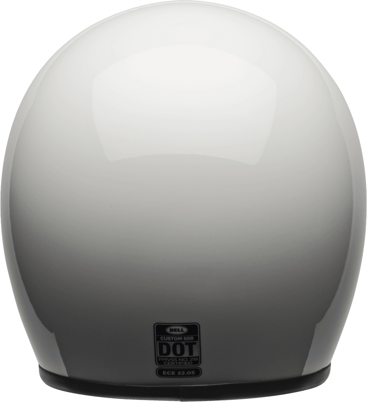 Bell Custom 500 Helmet Gloss Vintage White Size XL: MOTO-D Racing