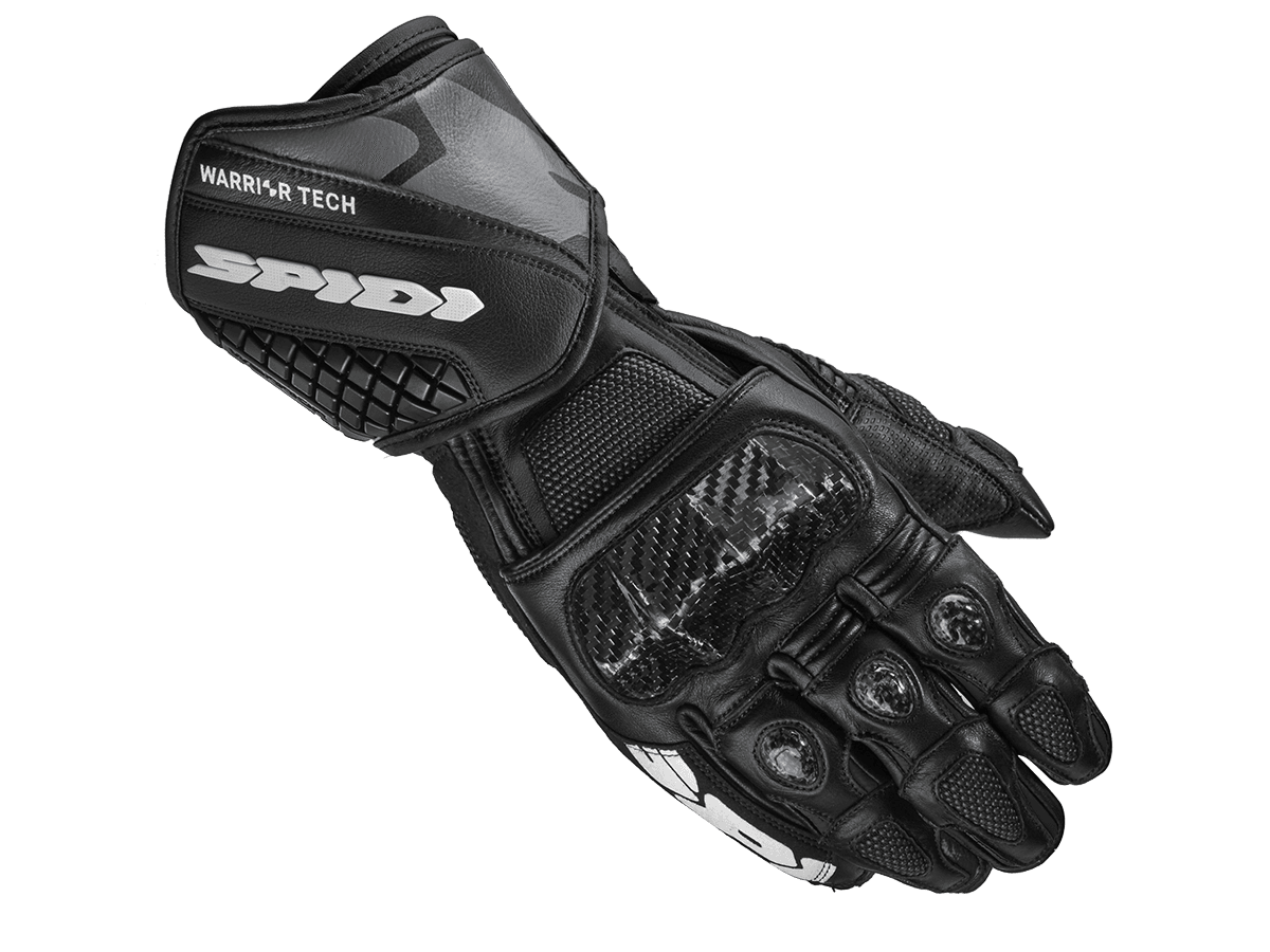 SPIDI Carbo 5 Motorcycle Gloves Black: MOTO-D Racing