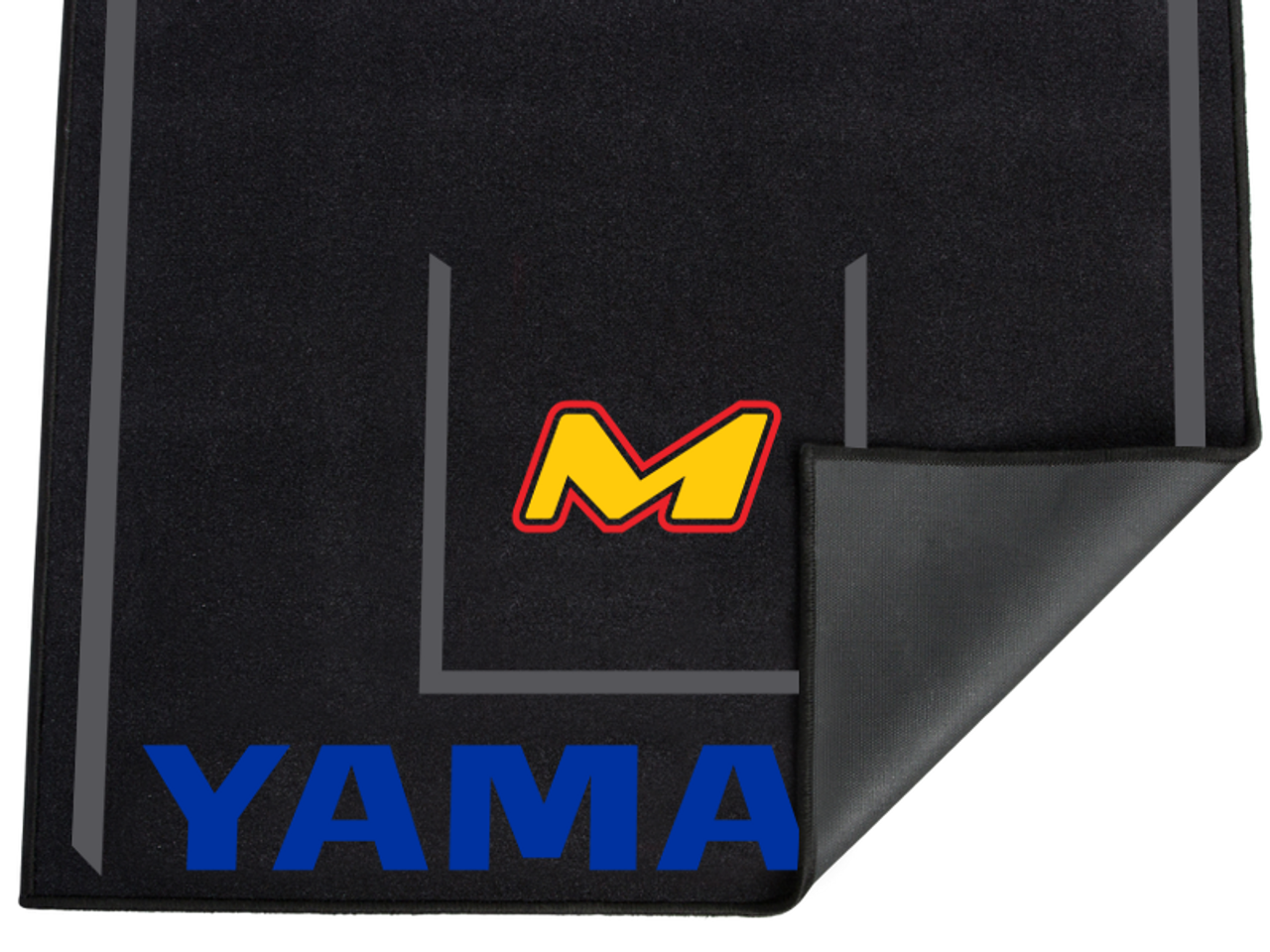 Bike-Tek Yamaha YZ Garagenmatte Garagenteppich Teppich Matte Messeteppich  Serie 5 - Motorradteile-Preiswert-Kaufen