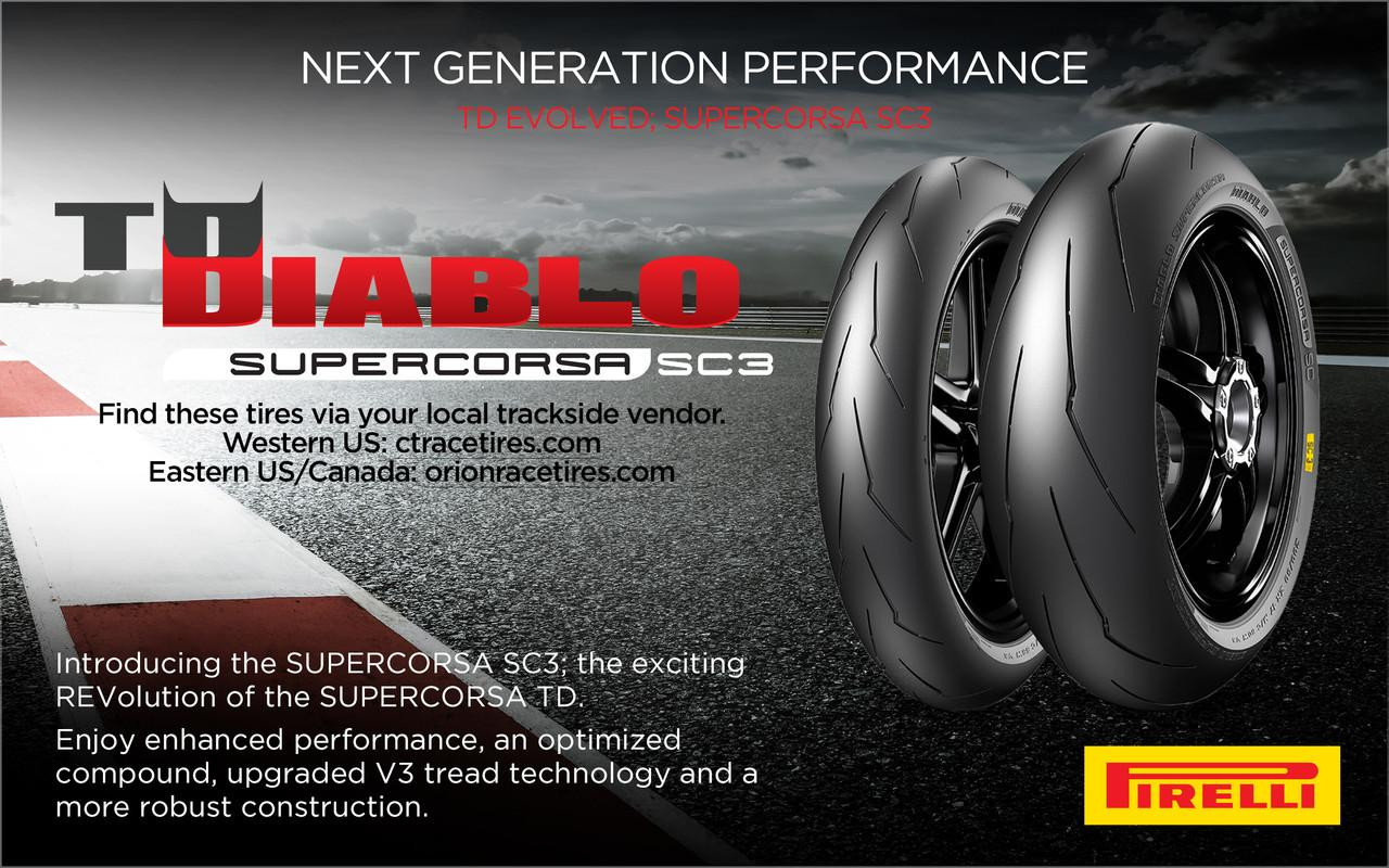 Pirelli Trackday Supercorsa Front 110/70 - MOTO-D Racing