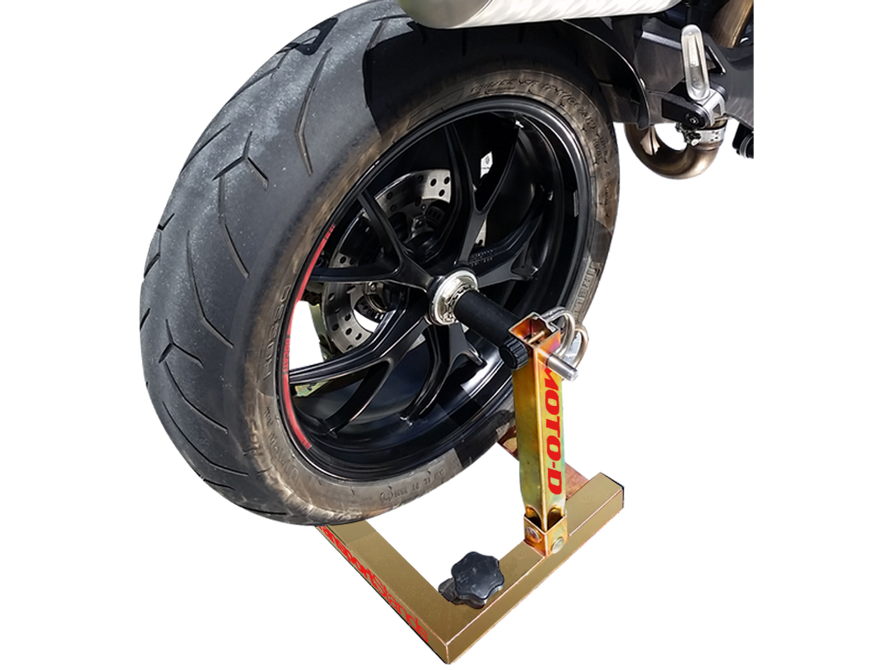 Strapless Motorcycle Transport Stand Kawasaki Ninja ZX-6R: MOTO-D Racing